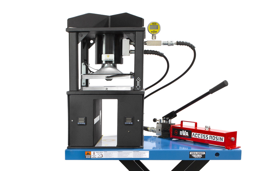 Access Rosin KWAD rosin press, 10K PSI